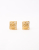 Chanel Square Coco Clip-on Earrings