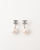 Chanel CC Rhinestone Pearl Earrings