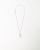 Chanel Coco Mark Pearl Charm Necklace