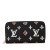 Louis Vuitton B Louis Vuitton Black Monogram Canvas Canvas Monogram Giant Wild At Heart Zippy Wallet France