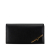 Fendi B Fendi Black Calf Leather Monster Long Wallet Italy