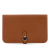 Hermès AB Hermès Brown Calf Leather Togo Dogon Duo Wallet France