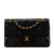 Chanel B Chanel Black Lambskin Leather Leather Small Classic Lambskin Double Flap France