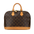 Louis Vuitton B Louis Vuitton Brown Monogram Canvas Canvas Monogram Alma PM United States