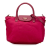 Prada B Prada Pink Dark Pink Nylon Fabric Tessuto Satchel Italy