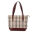 Burberry B Burberry Brown Beige Canvas Fabric House Check Tote United Kingdom