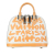 Louis Vuitton B Louis Vuitton White with Brown Beige Calf Leather Stephen Sprouse Graffiti Alma MM France