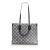 Louis Vuitton AB Louis Vuitton Gray Dark Gray Denim Fabric Monogram Onthego MM France