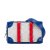 Louis Vuitton B Louis Vuitton White with Blue Monogram Canvas Canvas NBA Monogram Soft Trunk Phone Bag France