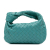 Bottega Veneta AB Bottega Veneta Blue Turquoise Calf Leather Mini Intrecciato Jodie Italy