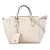 Gucci B Gucci White Off White Calf Leather Mini Swing Satchel Italy