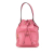 Prada AB Prada Pink Calf Leather Mini Soft Drawstring Bucket Bag Italy