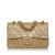 Chanel B Chanel Brown Beige Lambskin Leather Leather Medium Classic Lambskin Double Flap France