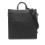 Fendi B Fendi Black Calf Leather Medium Roma Go To Shopper Satchel Italy