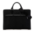 Burberry B Burberry Black Nylon Fabric Tonal Check Business Bag