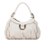 Gucci B Gucci White Calf Leather Abbey D-Ring Shoulder Bag Italy