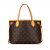 Louis Vuitton AB Louis Vuitton Brown Monogram Canvas Canvas Monogram Neverfull PM France