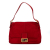 Fendi B Fendi Red Suede Leather Mamma Forever Italy