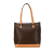 Celine B Celine Brown Coated Canvas Fabric Macadam Tote Italy