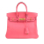 Hermès AB Hermès Pink Calf Leather Swift Birkin Retourne 25 France