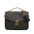 Louis Vuitton B Louis Vuitton Brown Monogram Canvas Canvas Monogram Pochette Metis Italy