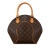 Louis Vuitton B Louis Vuitton Brown Monogram Canvas Canvas Monogram Ellipse PM France