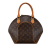 Louis Vuitton B Louis Vuitton Brown Monogram Canvas Canvas Monogram Ellipse PM France