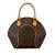 Louis Vuitton B Louis Vuitton Brown Monogram Canvas Canvas Monogram Ellipse PM France