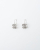 Chanel CC Silver Earrings