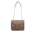 Alexander McQueen AB Alexander McQueen Brown Taupe Calf Leather Textured Heroine Shoulder Bag Italy