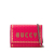 Gucci B Gucci Pink Dark Pink Calf Leather Guccy Sega Wallet On Chain Italy