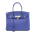 Hermès AB Hermès Blue Calf Leather Clemence Birkin Retourne 30 France