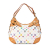 Louis Vuitton AB Louis Vuitton White Monogram Multicolore Canvas Canvas Monogram Multicolore Greta Spain