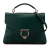 Salvatore Ferragamo B Ferragamo Green Dark Green Nubuck Leather Leather Medium Nubuck Margot Satchel Italy