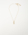 Christian Dior Logo Necklace