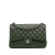 Chanel B Chanel Green Olive Green Caviar Leather Leather Jumbo Classic Caviar Double Flap France