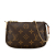 Louis Vuitton AB Louis Vuitton Brown Monogram Canvas Canvas Monogram Mini Pochette Accessoires France