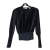 Sonia Rykiel Wollpullover mit Samtvorderseite