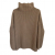 Maje Oversize alpaca sweater with stand-up collar