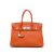 Hermès AB Hermès Orange Calf Leather Togo Birkin Retourne 30 France