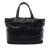 Saint Laurent AB Saint Laurent Black Lambskin Leather Leather Tote Italy