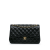 Chanel B Chanel Black Lambskin Leather Leather Jumbo Classic Lambskin Double Flap Italy