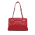 Chanel B Chanel Red Caviar Leather Leather CC Petite Caviar Soft Tote Italy