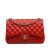 Chanel AB Chanel Red Lambskin Leather Leather Jumbo Classic Lambskin Double Flap Italy