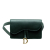 Christian Dior AB Dior Green Dark Green Calf Leather Saddle Belt Bag Italy