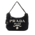 Prada AB Prada Black Cotton Fabric Mini Terry Re-Edition 2000 Italy