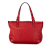 Gucci B Gucci Red Calf Leather Small Diamante Craft Tote Italy