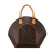 Louis Vuitton B Louis Vuitton Brown Monogram Canvas Canvas Monogram Ellipse MM France