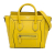 Celine AB Celine Yellow Calf Leather Nano Luggage Tote Italy