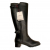 Bally Black leather 'Halette' riding boots